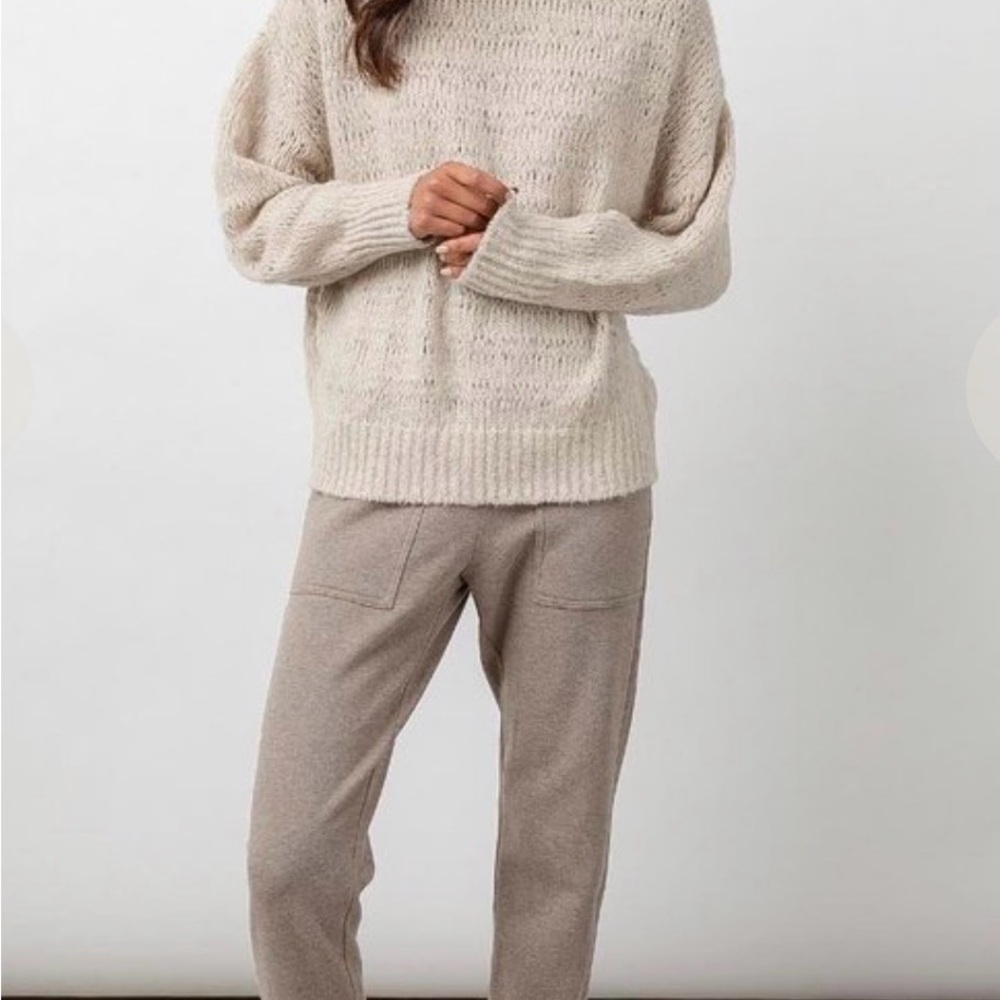 Rails Reagan Oat Open Knit Sweater Size Small NWT